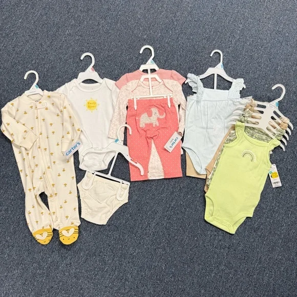 Baby Girls Bundle Lot of Clothes Brand New With Tags Size 6m - Picture 1 of 4